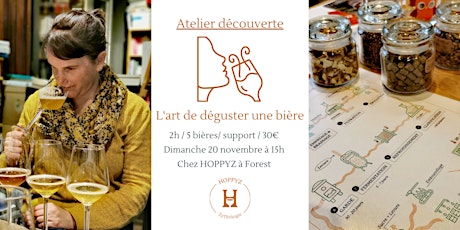 Hauptbild für Atelier découverte - l’art de déguster une bière