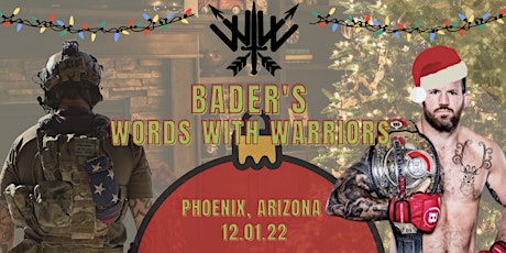 Special Forces Charitable Trust's Words with Warriors hosted by Ryan Bader