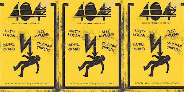 404 Ink Issue 3 launch party x Interrobang?!