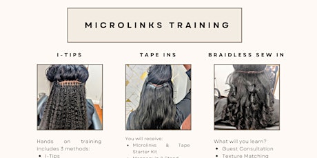 Microlinks Hair Extensions Training