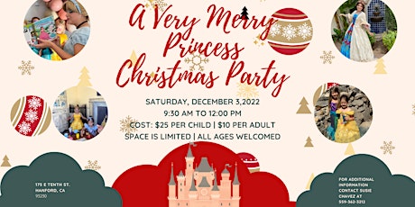 A Very Merry Princess Christmas Party