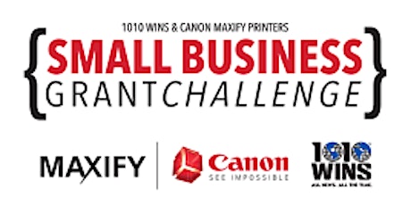1010 WINS & CANON MAXIFY PRINTERS SMALL BUSINESS GRANT CHALLENGE DEC 2017 primary image