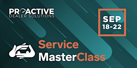 September - Service MasterClass