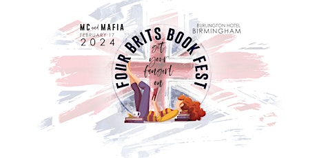 Hauptbild für Four Brits Book Fest MC & Mafia 2024