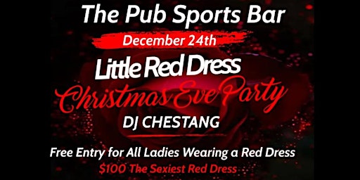 Little Red Dress Christmas Eve Party
