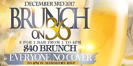 FIRST SUNDAY BRUNCH AND DAY PARTY!!!! (BRUNCH ON 36 STREET) primary image