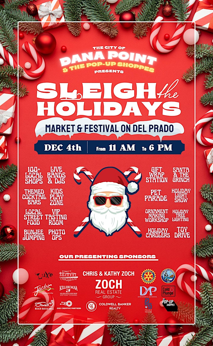 The Naughty List VIP Tasting Room at Dana Point's Sleigh the Holidays image