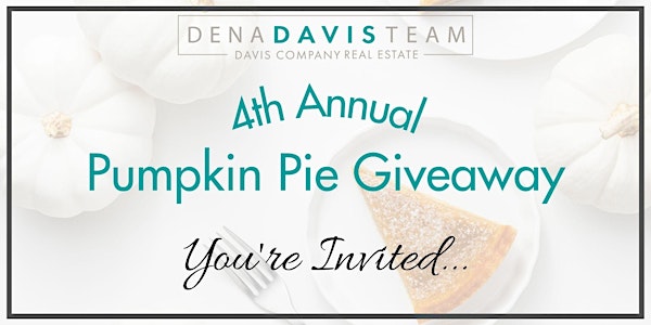 4th Annual Pie Giveaway