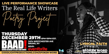 The Real Life Writers Poetry Project Showcase