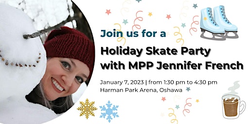 Holiday Skate Party with MPP Jennifer French