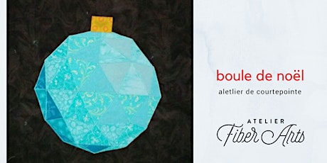 Décoration de Noël Mini Courtepointe-$50-Christmas Ornament MiniQuilt primary image