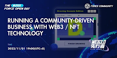 Running a community-driven business with Web3/NFT technology. primary image