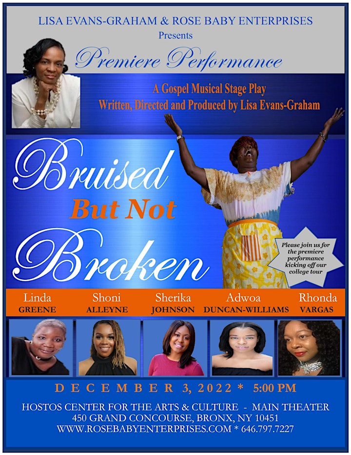 Bruised But Not Broken (Gospel Musical Stage Play) image