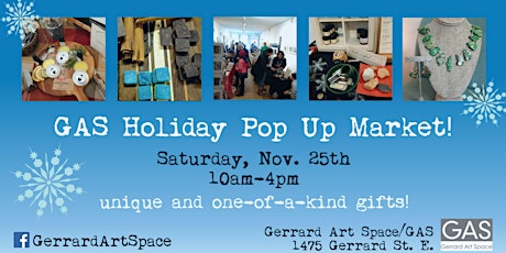 GAS Holiday Pop Up Market! primary image