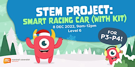 STEM: Smart Racing Car Workshop for Pri 3-4 Students primary image