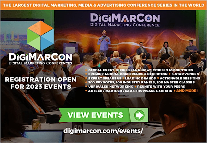 DigiMarCon Ireland 2023 - Digital Marketing, Media & Advertising Conference image