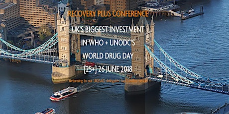 Recovery Plus: World Drug Day 2018 primary image