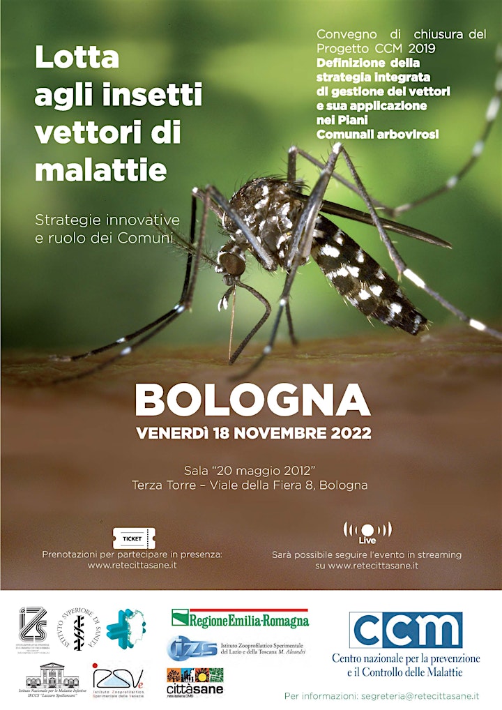 Immagine Lotta a insetti vettori di malattie:strategie innovative e ruolo dei Comuni