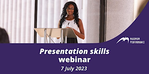 Presentation skills (7 July 2023) primary image