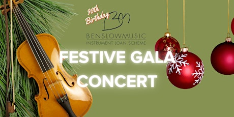 Festive Gala Concert - Benslow Music Instrument Loan Scheme