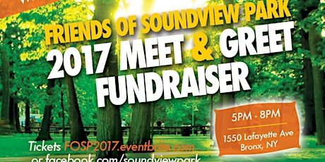 Friends of Soundview Park 2017 Meet & Greet Fundraiser primary image