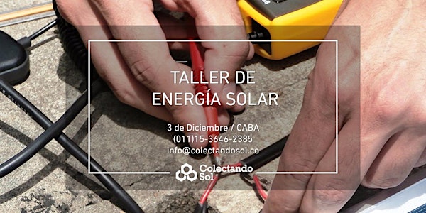 Taller de Energía Solar / Buenos Aires 2017