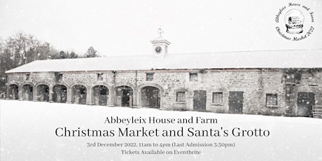 Abbeyleix House and Farm, Christmas Market and Santa's Grotto (SOLD OUT)