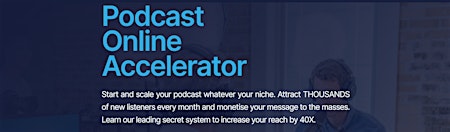 Podcast Online Accelerator
