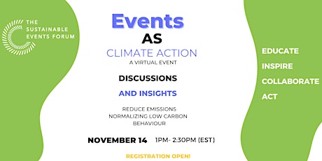 Events as Climate Action