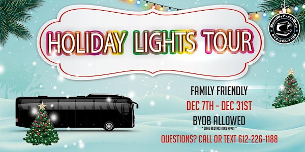 2017 Holiday Lights Tour - Every Thur And Sunday In Dec