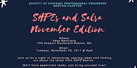 SHPEs and Salsa November 2017 primary image