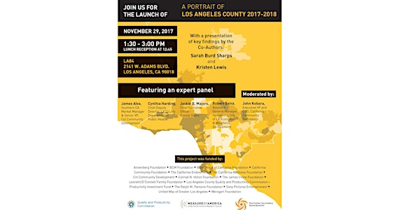 Portrait of Los Angeles County Launch Event