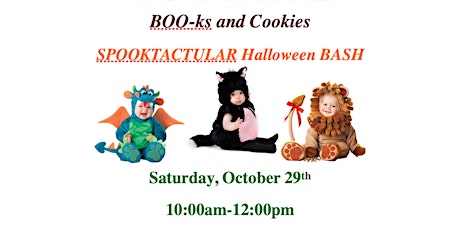 BOO-ks and Cookies Halloween Bash primary image