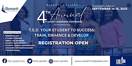 4th Annual Student L.E.A.D.ership Experience