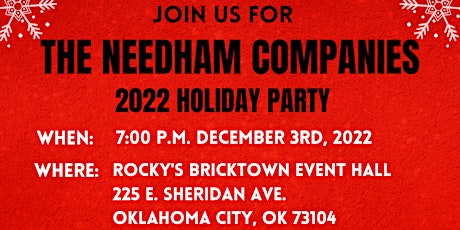 The Needham Companies 2022 Holiday Party