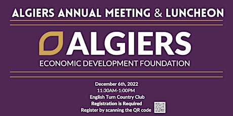 Algiers Annual Meeting & Luncheon