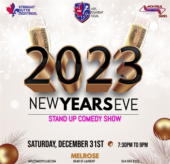 New Year's Eve Comedy show image