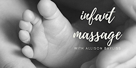 INFANT MASSAGE - INTRODUCTORY SESSION primary image