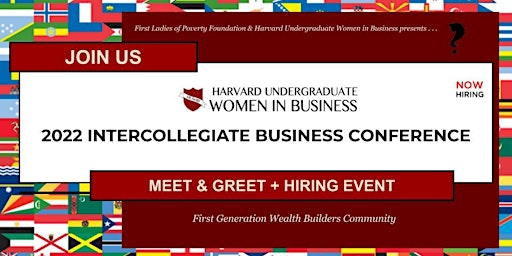 Harvard Women in Business Intercollegiate Business Convention 2022 primary image