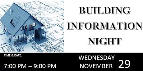 Building Information Night primary image