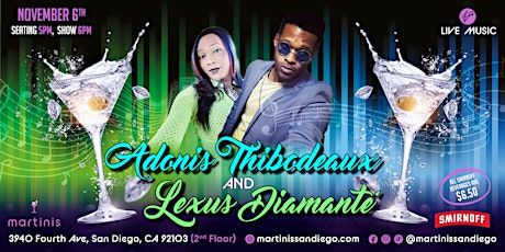 Adonis Thibodeaux and Lexus Diamante’ - Live Singing primary image