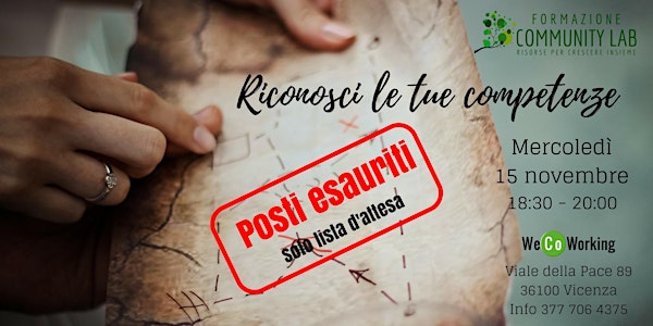 Ri-conosci le tue competenze