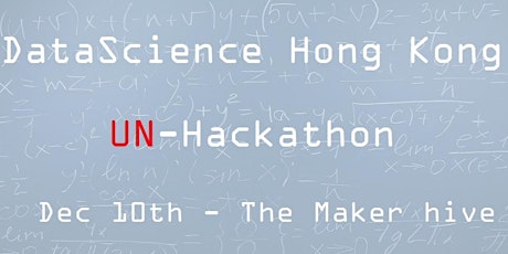 Data Science HK - December Unhackathon #4  primary image