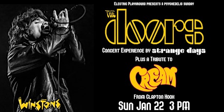 The Doors Concert Experience by Strange Days/Cream  Tribute by Clapton Hook