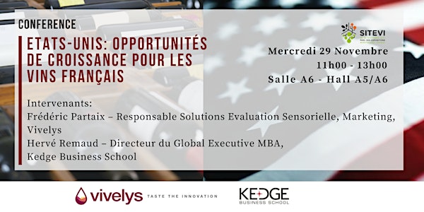 Conférence Opportunités de croissance pour les vins français