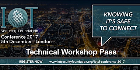 IoT Security Workshops @ IoTSF Conference 2017 primary image