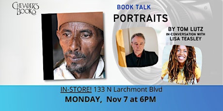 Book Talk! Portraits by TOM LUTZ