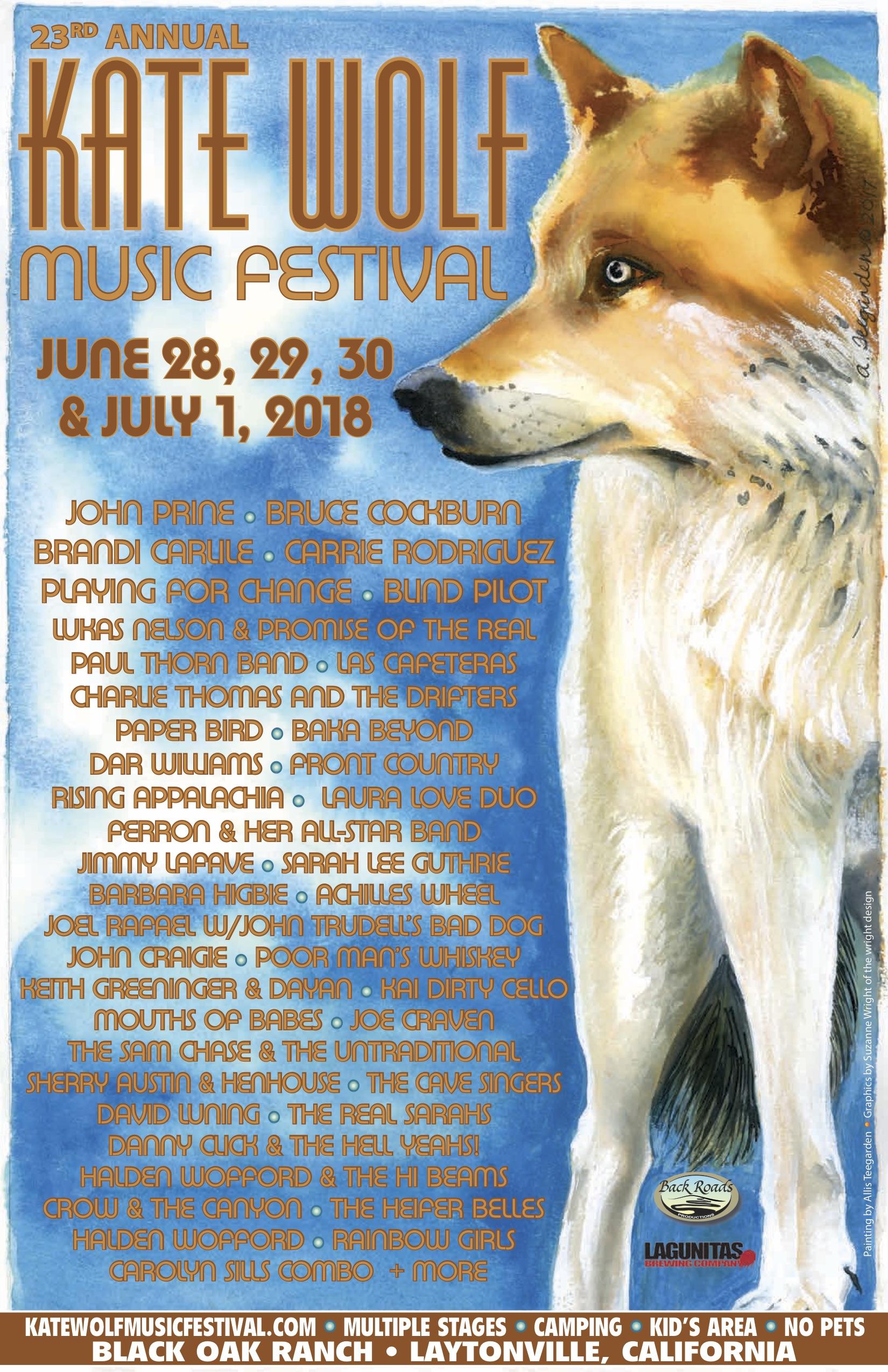 Image result for kate wolf music festival 2018