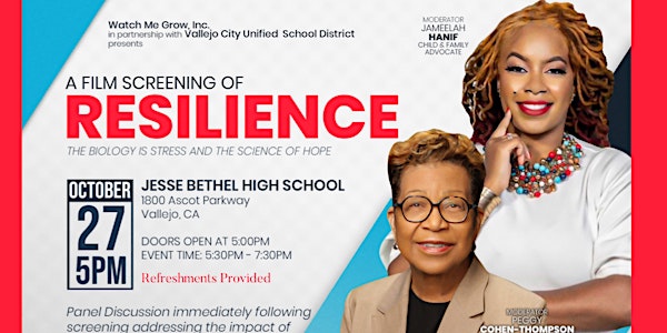 Resilience Documentary Screening & Panel Discussion