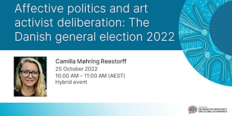 Affective politics and art activist deliberation: Danish Election 2022